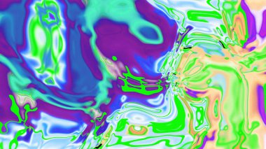 Organik Akış ile Akışkan Mermer Doku, Dalgalı Yapısı ile Soyut Sıvı Desen, Yumuşak Dönüşümlü Erimiş Yüzey Tasarımı, Mermer Efektli Psikedelik Girdap Dokuları