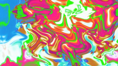 Organik Akış ile Akışkan Mermer Doku, Dalgalı Yapısı ile Soyut Sıvı Desen, Yumuşak Dönüşümlü Erimiş Yüzey Tasarımı, Mermer Efektli Psikedelik Girdap Dokuları