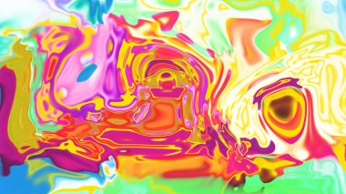 Organik Akış ile Akışkan Mermer Doku, Dalgalı Yapısı ile Soyut Sıvı Desen, Yumuşak Dönüşümlü Erimiş Yüzey Tasarımı, Mermer Efektli Psikedelik Girdap Dokuları