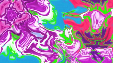 Organik Akış ile Akışkan Mermer Doku, Dalgalı Yapısı ile Soyut Sıvı Desen, Yumuşak Dönüşümlü Erimiş Yüzey Tasarımı, Mermer Efektli Psikedelik Girdap Dokuları