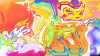 Organik Akış ile Akışkan Mermer Doku, Dalgalı Yapısı ile Soyut Sıvı Desen, Yumuşak Dönüşümlü Erimiş Yüzey Tasarımı, Mermer Efektli Psikedelik Girdap Dokuları