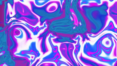 Organik Akış ile Akışkan Mermer Doku, Dalgalı Yapısı ile Soyut Sıvı Desen, Yumuşak Dönüşümlü Erimiş Yüzey Tasarımı, Mermer Efektli Psikedelik Girdap Dokuları