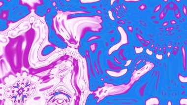 Organik Akış ile Akışkan Mermer Doku, Dalgalı Yapısı ile Soyut Sıvı Desen, Yumuşak Dönüşümlü Erimiş Yüzey Tasarımı, Mermer Efektli Psikedelik Girdap Dokuları