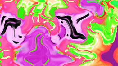 Organik Akış ile Akışkan Mermer Doku, Dalgalı Yapısı ile Soyut Sıvı Desen, Yumuşak Dönüşümlü Erimiş Yüzey Tasarımı, Mermer Efektli Psikedelik Girdap Dokuları