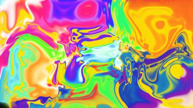 Organik Akış ile Akışkan Mermer Doku, Dalgalı Yapısı ile Soyut Sıvı Desen, Yumuşak Dönüşümlü Erimiş Yüzey Tasarımı, Mermer Efektli Psikedelik Girdap Dokuları