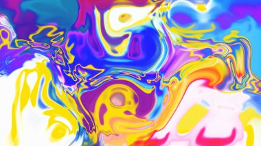 Organik Akış ile Akışkan Mermer Doku, Dalgalı Yapısı ile Soyut Sıvı Desen, Yumuşak Dönüşümlü Erimiş Yüzey Tasarımı, Mermer Efektli Psikedelik Girdap Dokuları