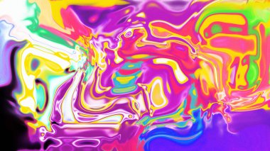 Organik Akış ile Akışkan Mermer Doku, Dalgalı Yapısı ile Soyut Sıvı Desen, Yumuşak Dönüşümlü Erimiş Yüzey Tasarımı, Mermer Efektli Psikedelik Girdap Dokuları