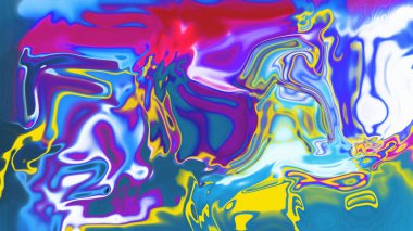 Organik Akış ile Akışkan Mermer Doku, Dalgalı Yapısı ile Soyut Sıvı Desen, Yumuşak Dönüşümlü Erimiş Yüzey Tasarımı, Mermer Efektli Psikedelik Girdap Dokuları