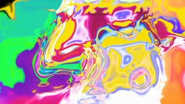 Organik Akış ile Akışkan Mermer Doku, Dalgalı Yapısı ile Soyut Sıvı Desen, Yumuşak Dönüşümlü Erimiş Yüzey Tasarımı, Mermer Efektli Psikedelik Girdap Dokuları