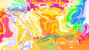 Organik Akış ile Akışkan Mermer Doku, Dalgalı Yapısı ile Soyut Sıvı Desen, Yumuşak Dönüşümlü Erimiş Yüzey Tasarımı, Mermer Efektli Psikedelik Girdap Dokuları