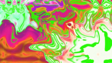 Organik Akış ile Akışkan Mermer Doku, Dalgalı Yapısı ile Soyut Sıvı Desen, Yumuşak Dönüşümlü Erimiş Yüzey Tasarımı, Mermer Efektli Psikedelik Girdap Dokuları