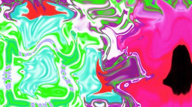 Organik Akış ile Akışkan Mermer Doku, Dalgalı Yapısı ile Soyut Sıvı Desen, Yumuşak Dönüşümlü Erimiş Yüzey Tasarımı, Mermer Efektli Psikedelik Girdap Dokuları