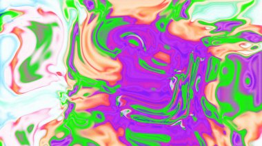 Organik Akış ile Akışkan Mermer Doku, Dalgalı Yapısı ile Soyut Sıvı Desen, Yumuşak Dönüşümlü Erimiş Yüzey Tasarımı, Mermer Efektli Psikedelik Girdap Dokuları