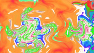 Organik Akış ile Akışkan Mermer Doku, Dalgalı Yapısı ile Soyut Sıvı Desen, Yumuşak Dönüşümlü Erimiş Yüzey Tasarımı, Mermer Efektli Psikedelik Girdap Dokuları