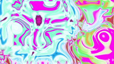 Organik Akış ile Akışkan Mermer Doku, Dalgalı Yapısı ile Soyut Sıvı Desen, Yumuşak Dönüşümlü Erimiş Yüzey Tasarımı, Mermer Efektli Psikedelik Girdap Dokuları