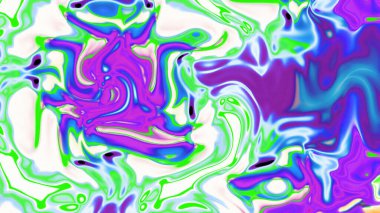 Organik Akış ile Akışkan Mermer Doku, Dalgalı Yapısı ile Soyut Sıvı Desen, Yumuşak Dönüşümlü Erimiş Yüzey Tasarımı, Mermer Efektli Psikedelik Girdap Dokuları