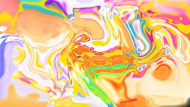 Organik Akış ile Akışkan Mermer Doku, Dalgalı Yapısı ile Soyut Sıvı Desen, Yumuşak Dönüşümlü Erimiş Yüzey Tasarımı, Mermer Efektli Psikedelik Girdap Dokuları