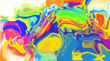 Organik Akış ile Akışkan Mermer Doku, Dalgalı Yapısı ile Soyut Sıvı Desen, Yumuşak Dönüşümlü Erimiş Yüzey Tasarımı, Mermer Efektli Psikedelik Girdap Dokuları