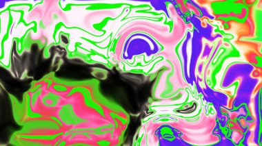 Organik Akış ile Akışkan Mermer Doku, Dalgalı Yapısı ile Soyut Sıvı Desen, Yumuşak Dönüşümlü Erimiş Yüzey Tasarımı, Mermer Efektli Psikedelik Girdap Dokuları