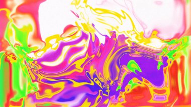 Organik Akış ile Akışkan Mermer Doku, Dalgalı Yapısı ile Soyut Sıvı Desen, Yumuşak Dönüşümlü Erimiş Yüzey Tasarımı, Mermer Efektli Psikedelik Girdap Dokuları