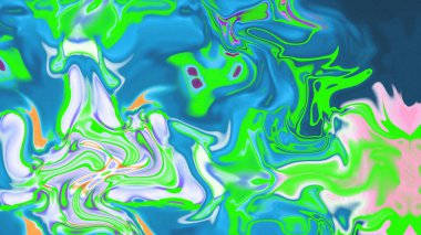 Organik Akış ile Akışkan Mermer Doku, Dalgalı Yapısı ile Soyut Sıvı Desen, Yumuşak Dönüşümlü Erimiş Yüzey Tasarımı, Mermer Efektli Psikedelik Girdap Dokuları