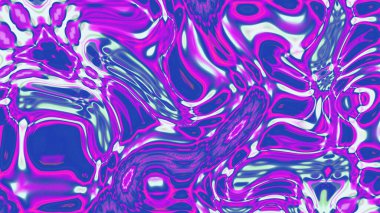 Organik Akış ile Akışkan Mermer Doku, Dalgalı Yapısı ile Soyut Sıvı Desen, Yumuşak Dönüşümlü Erimiş Yüzey Tasarımı, Mermer Efektli Psikedelik Girdap Dokuları