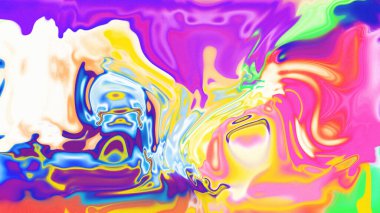 Organik Akış ile Akışkan Mermer Doku, Dalgalı Yapısı ile Soyut Sıvı Desen, Yumuşak Dönüşümlü Erimiş Yüzey Tasarımı, Mermer Efektli Psikedelik Girdap Dokuları