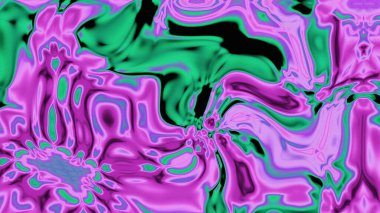 Organik Akış ile Akışkan Mermer Doku, Dalgalı Yapısı ile Soyut Sıvı Desen, Yumuşak Dönüşümlü Erimiş Yüzey Tasarımı, Mermer Efektli Psikedelik Girdap Dokuları