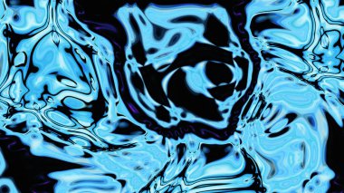 Organik Akış ile Akışkan Mermer Doku, Dalgalı Yapısı ile Soyut Sıvı Desen, Yumuşak Dönüşümlü Erimiş Yüzey Tasarımı, Mermer Efektli Psikedelik Girdap Dokuları
