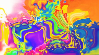 Organik Akış ile Akışkan Mermer Doku, Dalgalı Yapısı ile Soyut Sıvı Desen, Yumuşak Dönüşümlü Erimiş Yüzey Tasarımı, Mermer Efektli Psikedelik Girdap Dokuları