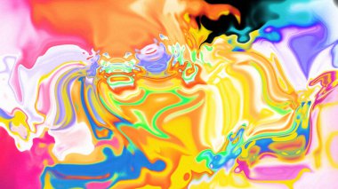 Organik Akış ile Akışkan Mermer Doku, Dalgalı Yapısı ile Soyut Sıvı Desen, Yumuşak Dönüşümlü Erimiş Yüzey Tasarımı, Mermer Efektli Psikedelik Girdap Dokuları