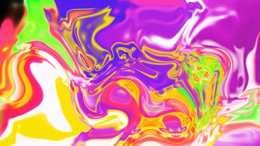 Organik Akış ile Akışkan Mermer Doku, Dalgalı Yapısı ile Soyut Sıvı Desen, Yumuşak Dönüşümlü Erimiş Yüzey Tasarımı, Mermer Efektli Psikedelik Girdap Dokuları