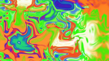 Organik Akış ile Akışkan Mermer Doku, Dalgalı Yapısı ile Soyut Sıvı Desen, Yumuşak Dönüşümlü Erimiş Yüzey Tasarımı, Mermer Efektli Psikedelik Girdap Dokuları