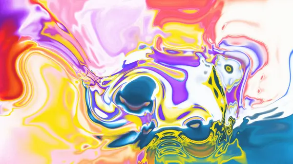 Organik Akış ile Akışkan Mermer Doku, Dalgalı Yapısı ile Soyut Sıvı Desen, Yumuşak Dönüşümlü Erimiş Yüzey Tasarımı, Mermer Efektli Psikedelik Girdap Dokuları