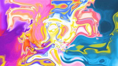 Organik Akış ile Akışkan Mermer Doku, Dalgalı Yapısı ile Soyut Sıvı Desen, Yumuşak Dönüşümlü Erimiş Yüzey Tasarımı, Mermer Efektli Psikedelik Girdap Dokuları