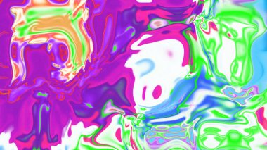 Organik Akış ile Akışkan Mermer Doku, Dalgalı Yapısı ile Soyut Sıvı Desen, Yumuşak Dönüşümlü Erimiş Yüzey Tasarımı, Mermer Efektli Psikedelik Girdap Dokuları