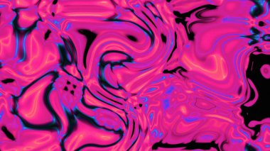 Organik Akış ile Akışkan Mermer Doku, Dalgalı Yapısı ile Soyut Sıvı Desen, Yumuşak Dönüşümlü Erimiş Yüzey Tasarımı, Mermer Efektli Psikedelik Girdap Dokuları