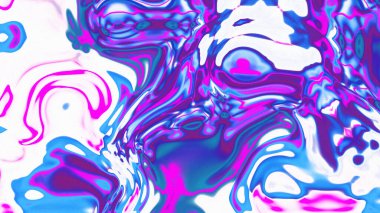 Organik Akış ile Akışkan Mermer Doku, Dalgalı Yapısı ile Soyut Sıvı Desen, Yumuşak Dönüşümlü Erimiş Yüzey Tasarımı, Mermer Efektli Psikedelik Girdap Dokuları