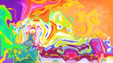 Organik Akış ile Akışkan Mermer Doku, Dalgalı Yapısı ile Soyut Sıvı Desen, Yumuşak Dönüşümlü Erimiş Yüzey Tasarımı, Mermer Efektli Psikedelik Girdap Dokuları