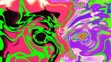 Organik Akış ile Akışkan Mermer Doku, Dalgalı Yapısı ile Soyut Sıvı Desen, Yumuşak Dönüşümlü Erimiş Yüzey Tasarımı, Mermer Efektli Psikedelik Girdap Dokuları