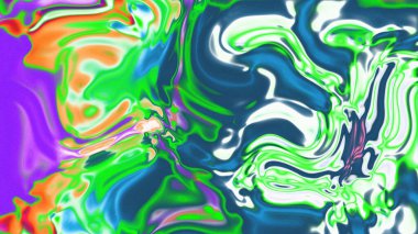 Organik Akış ile Akışkan Mermer Doku, Dalgalı Yapısı ile Soyut Sıvı Desen, Yumuşak Dönüşümlü Erimiş Yüzey Tasarımı, Mermer Efektli Psikedelik Girdap Dokuları
