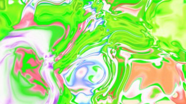 Organik Akış ile Akışkan Mermer Doku, Dalgalı Yapısı ile Soyut Sıvı Desen, Yumuşak Dönüşümlü Erimiş Yüzey Tasarımı, Mermer Efektli Psikedelik Girdap Dokuları