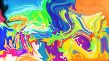 Organik Akış ile Akışkan Mermer Doku, Dalgalı Yapısı ile Soyut Sıvı Desen, Yumuşak Dönüşümlü Erimiş Yüzey Tasarımı, Mermer Efektli Psikedelik Girdap Dokuları