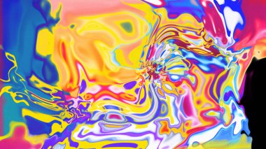 Organik Akış ile Akışkan Mermer Doku, Dalgalı Yapısı ile Soyut Sıvı Desen, Yumuşak Dönüşümlü Erimiş Yüzey Tasarımı, Mermer Efektli Psikedelik Girdap Dokuları