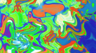 Organik Akış ile Akışkan Mermer Doku, Dalgalı Yapısı ile Soyut Sıvı Desen, Yumuşak Dönüşümlü Erimiş Yüzey Tasarımı, Mermer Efektli Psikedelik Girdap Dokuları