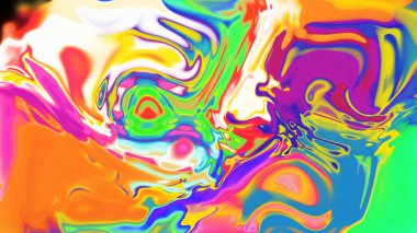 Organik Akış ile Akışkan Mermer Doku, Dalgalı Yapısı ile Soyut Sıvı Desen, Yumuşak Dönüşümlü Erimiş Yüzey Tasarımı, Mermer Efektli Psikedelik Girdap Dokuları