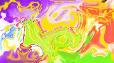 Organik Akış ile Akışkan Mermer Doku, Dalgalı Yapısı ile Soyut Sıvı Desen, Yumuşak Dönüşümlü Erimiş Yüzey Tasarımı, Mermer Efektli Psikedelik Girdap Dokuları