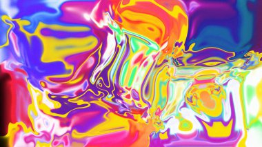 Organik Akış ile Akışkan Mermer Doku, Dalgalı Yapısı ile Soyut Sıvı Desen, Yumuşak Dönüşümlü Erimiş Yüzey Tasarımı, Mermer Efektli Psikedelik Girdap Dokuları