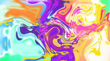 Organik Akış ile Akışkan Mermer Doku, Dalgalı Yapısı ile Soyut Sıvı Desen, Yumuşak Dönüşümlü Erimiş Yüzey Tasarımı, Mermer Efektli Psikedelik Girdap Dokuları