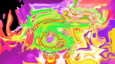 Organik Akış ile Akışkan Mermer Doku, Dalgalı Yapısı ile Soyut Sıvı Desen, Yumuşak Dönüşümlü Erimiş Yüzey Tasarımı, Mermer Efektli Psikedelik Girdap Dokuları